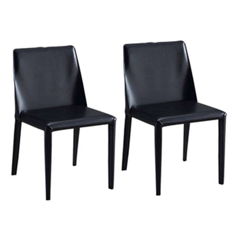 Modern Style 1/2/4/5/6/7 Pieces Dining Chairs Set Rectangle Stone Furniture in White