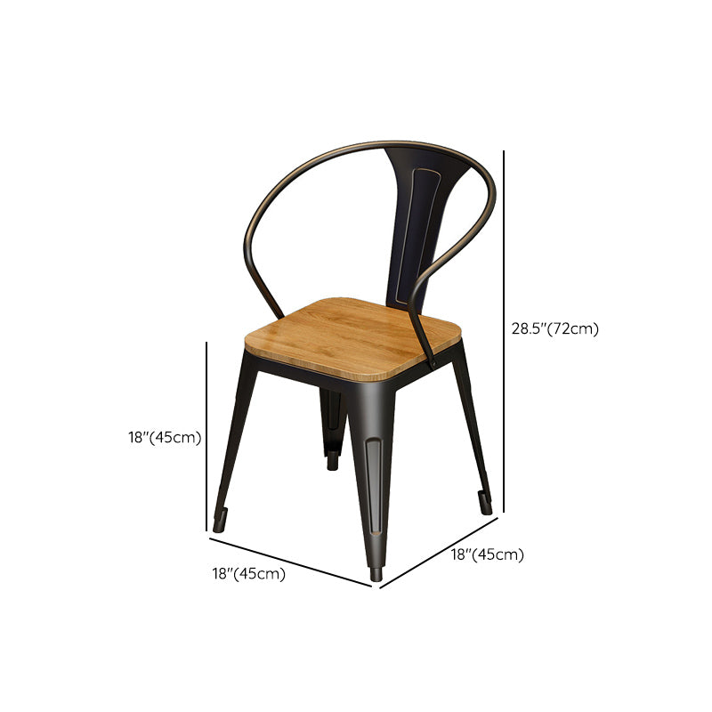 Industrial 1/5 Pieces Dining Set Rectangle Pine Wood Dining Table for Dining Room Cafe