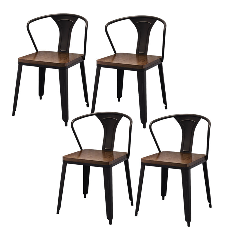 Industrial 1/4/5 Pieces Dining Set Rectangle Pine Wood Dining Table for Dining Room Cafe