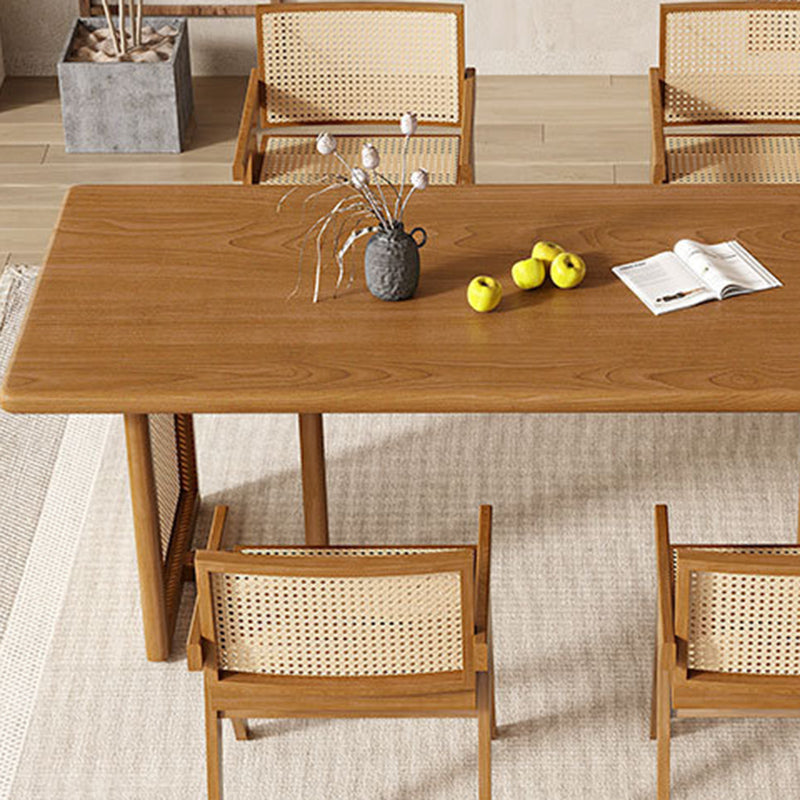 Modern 1/4/5 Pieces Dining Set Pine Wood Dining Table for Dining Room Kitchen