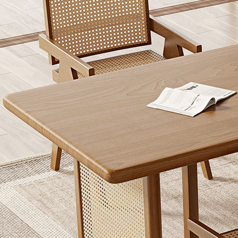 Modern 1/4/5 Pieces Dining Set Pine Wood Dining Table for Dining Room Kitchen