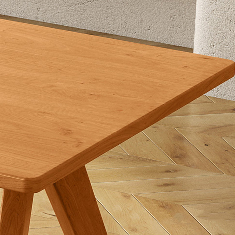 Modern 1/4/5/6 Pieces Dining Set Rectangle Pine Wood Dining Table for Kitchen