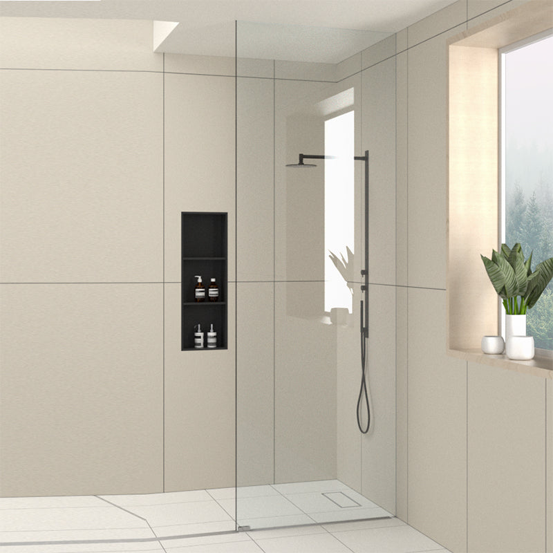 Glass Shower Door Simple One-line Transparent Shower Bath Door