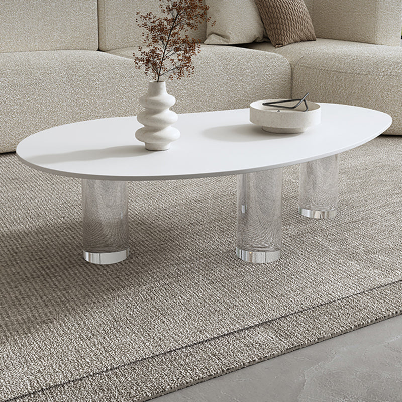 27" Wide Contemporary Coffee Table 3 Legs Coffee Cocktail Table