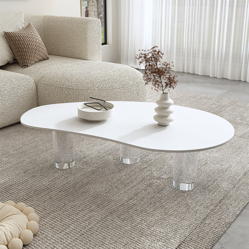 27" Wide Contemporary Coffee Table 3 Legs Coffee Cocktail Table