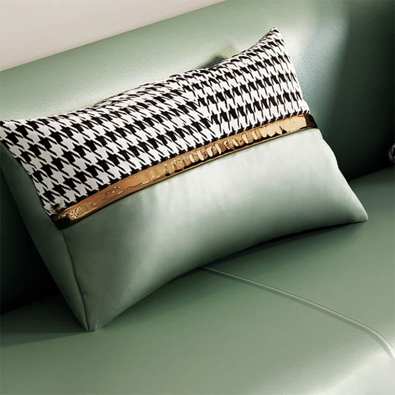 Contemporary Faux Leather Tight Back Tuxedo Arm Living Room Standard Settee