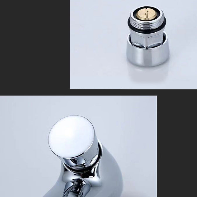 Modern Vessel Faucet Brass 1-Handle Low Arc Vessel Faucet for Home