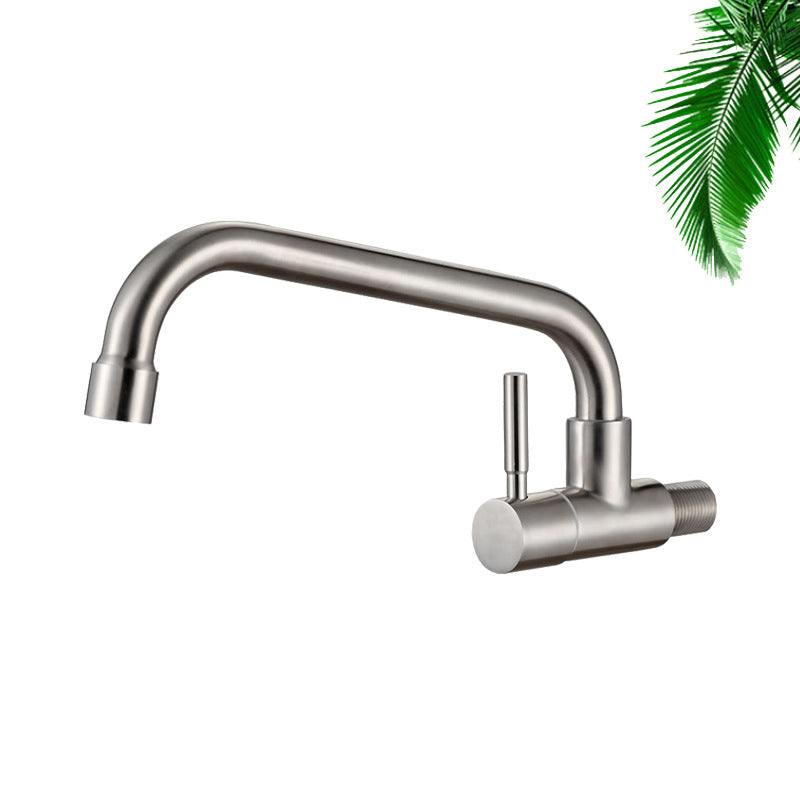 Modern 1-Handle Faucets Stainless Steel with Water Dispenser Standard Kitchen Faucets