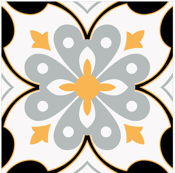 PVC Square Peel & Stick Mosaic Tile Multi-Color Kitchen and Bathroom Single Tile