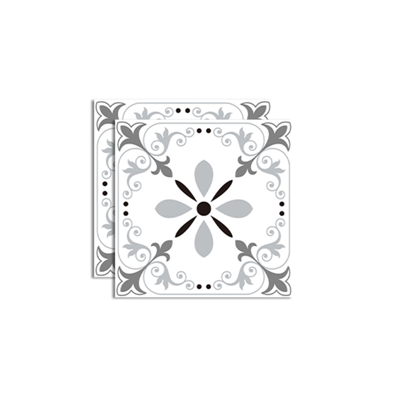 Kitchen Wall Floor Tile Peel and Stick Patterned Waterproof Wall Tile