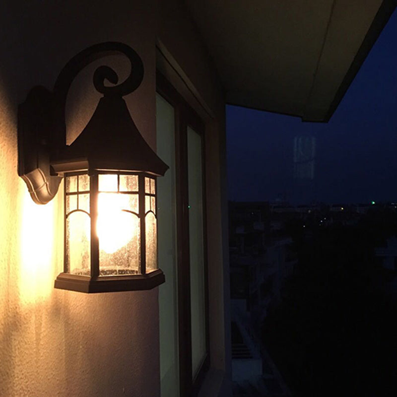 Vintage Wall Sconce Waterproof Outdoor Sconce Light Fixture with Aluminium