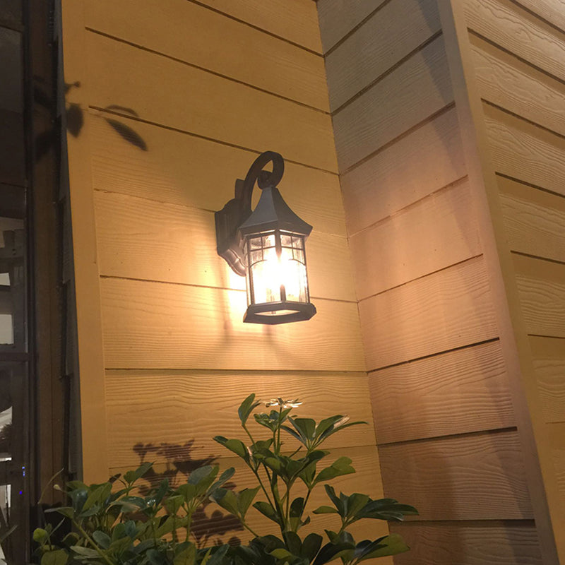 Vintage Wall Sconce Waterproof Outdoor Sconce Light Fixture with Aluminium