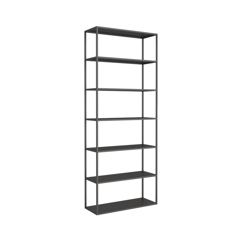 Scandinavian Etagere Bookcase Metal Open Back Bookshelf with Shelves