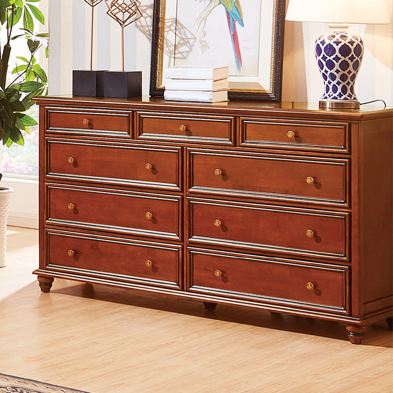 15.6-inch W Storage Chest Traditional Storage Chest Dresser with 3/4/5/9 Drawers