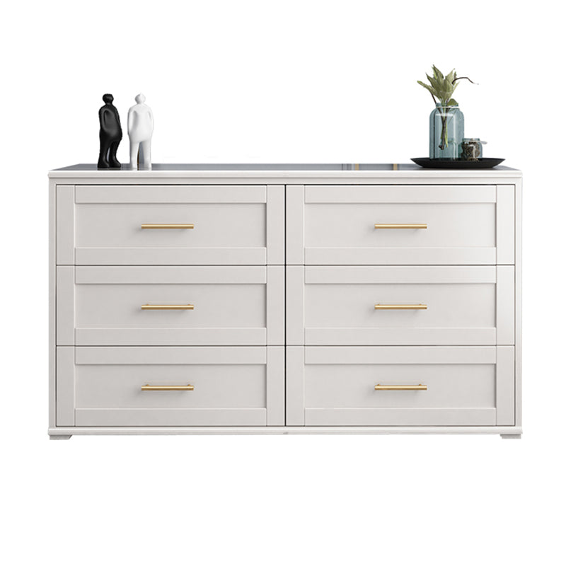 17.55-inch Width Solid Wood Storage Chest Classic Glam Storage Chest Dresser