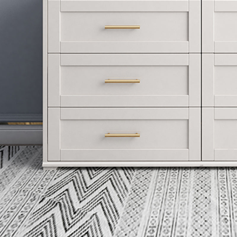 17.55-inch Width Solid Wood Storage Chest Classic Glam Storage Chest Dresser