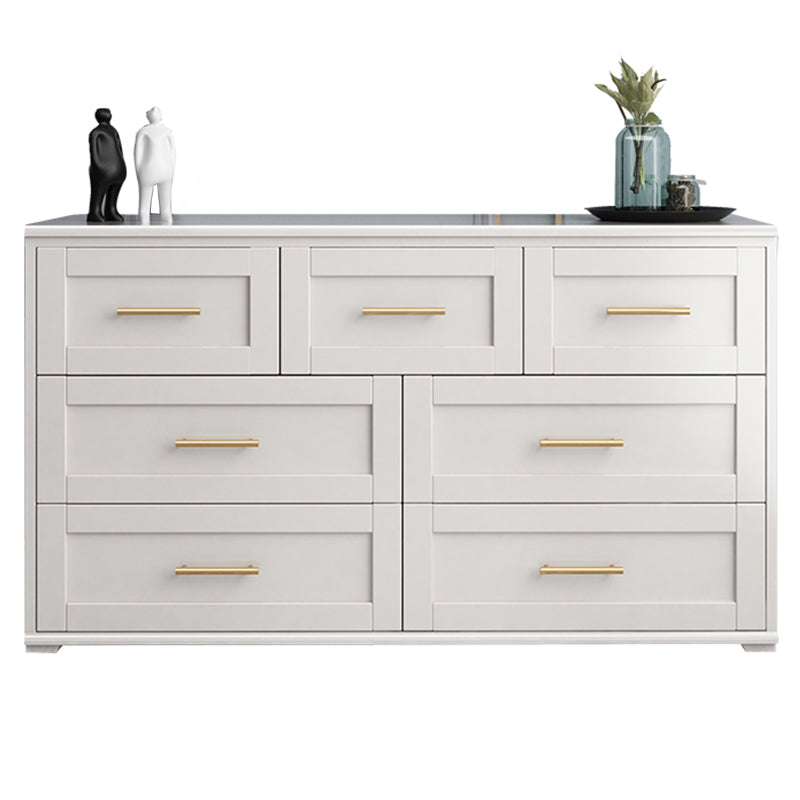 17.55-inch Width Solid Wood Storage Chest Classic Glam Storage Chest Dresser