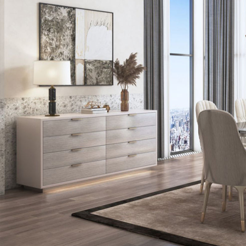 16.38-inch Width Storage Chest Modern Storage Chest Dresser with 3/8/5 Drawers