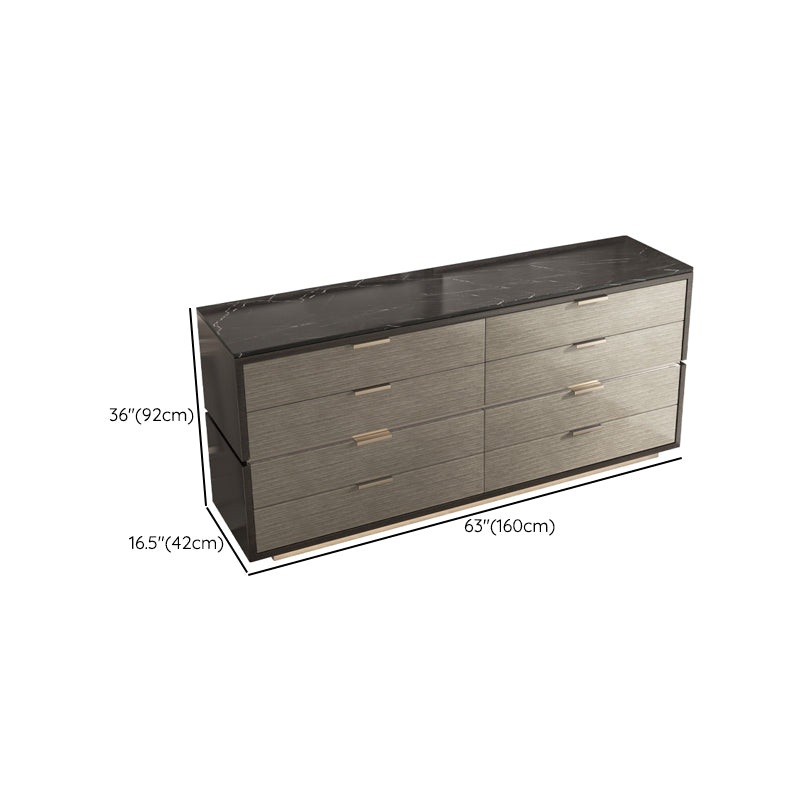 16.38-inch Width Storage Chest Modern Storage Chest Dresser with 3/8/5 Drawers