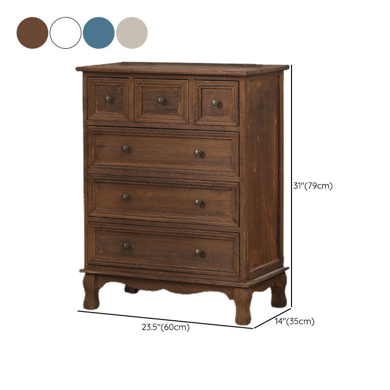 13.65/13.45 Inch Width Storage Chest American Traditional Storage Chest Dresser