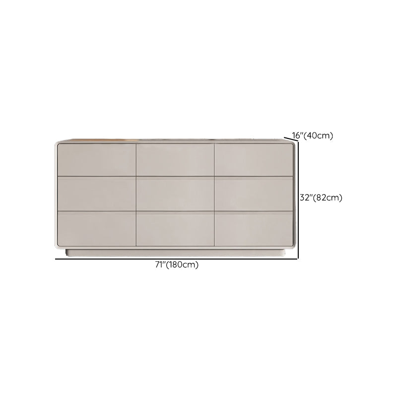 15.6-inch W Storage Chest Modern Manufactured Wood Storage Chest Dresser