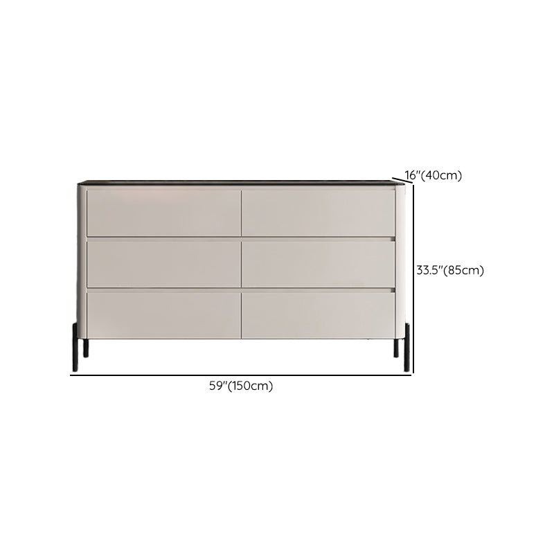 15.6-inch W Modern Storage Chest Manufactured Wood Storage Chest Dresser