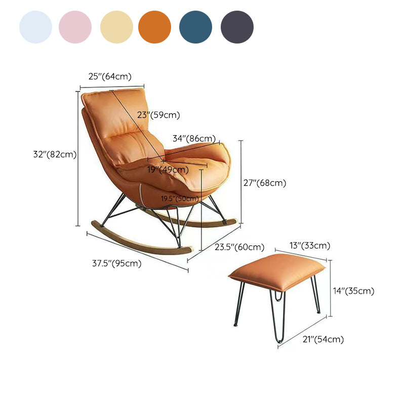 Modern Leisure Relaxing Rocking Chair Indoor Rocking Chair for Living Room