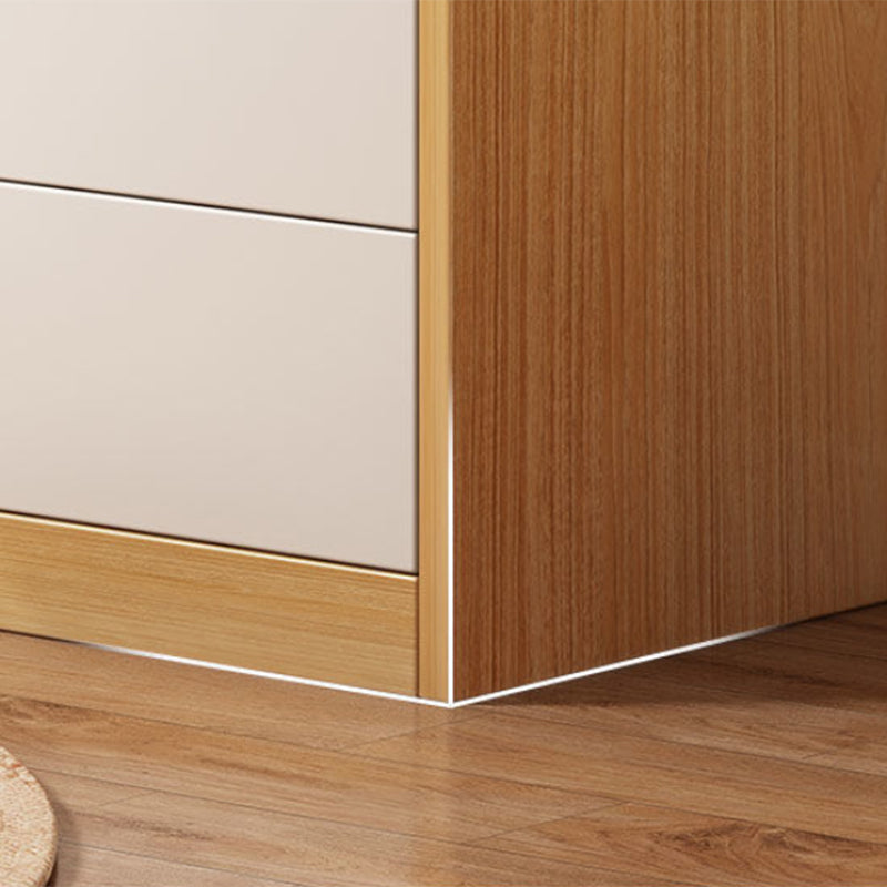 Scandinavian Vertical Kids Furniture Wood Kids Dresser Set for Bathroom