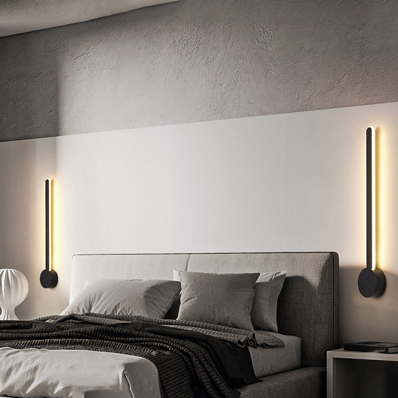 Nordic Style Iron Wall Lighting Fixtures Ellipse Shape Sconce Lights for Living Room