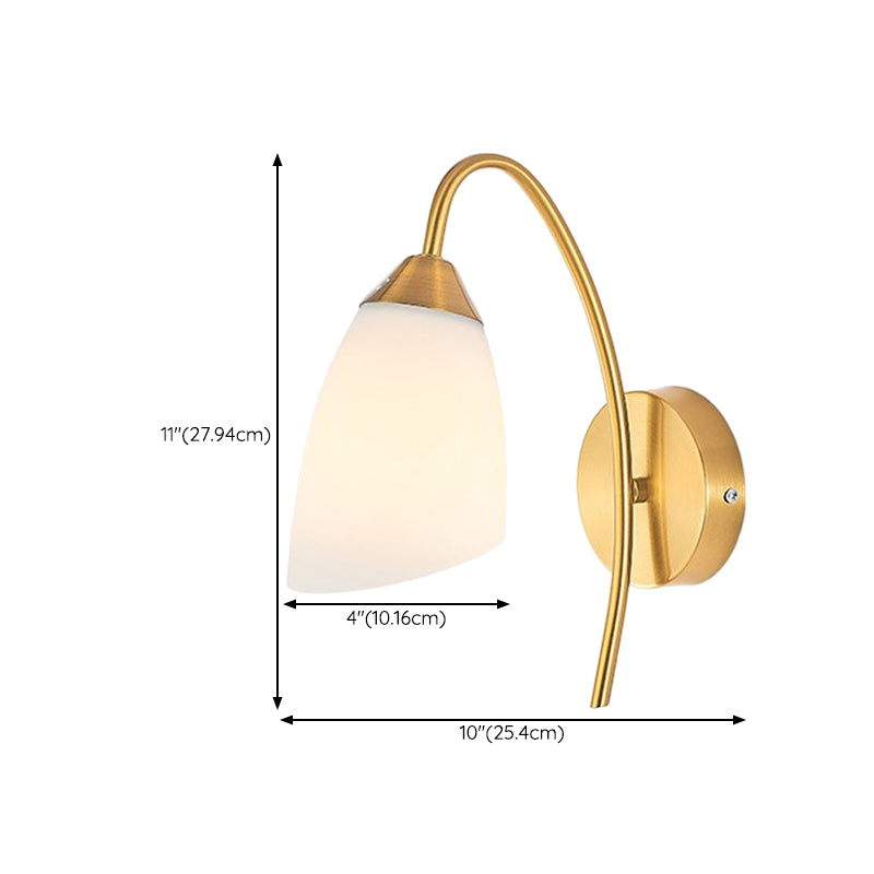 Light Luxury Iron Wall Light Sconces Geometry Shape Sconce Lights for Bedroom