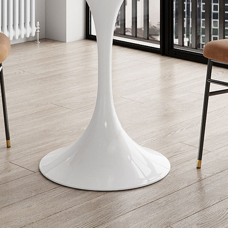 Modern 1/2/3/4/5 Pieces Dining Set Round Stone Dining Table for Kitchen