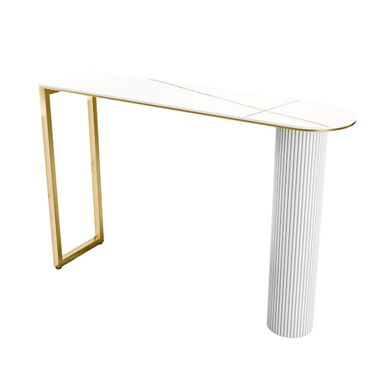 Modern 1/2/5 Pieces Bar Table Set Stone Counter Table with High Stools for Cafe