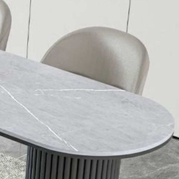 Modern 1/2/5 Pieces Bar Table Set Stone Counter Table with High Stools for Cafe