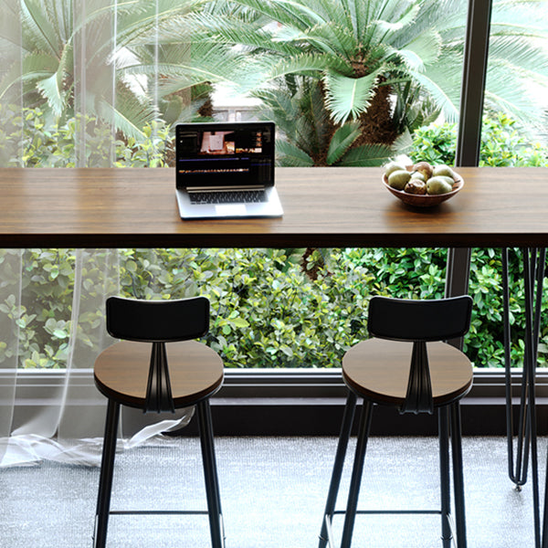 1/4/5 Pieces Pub Table Set Modern Solid Wood Counter Height Set