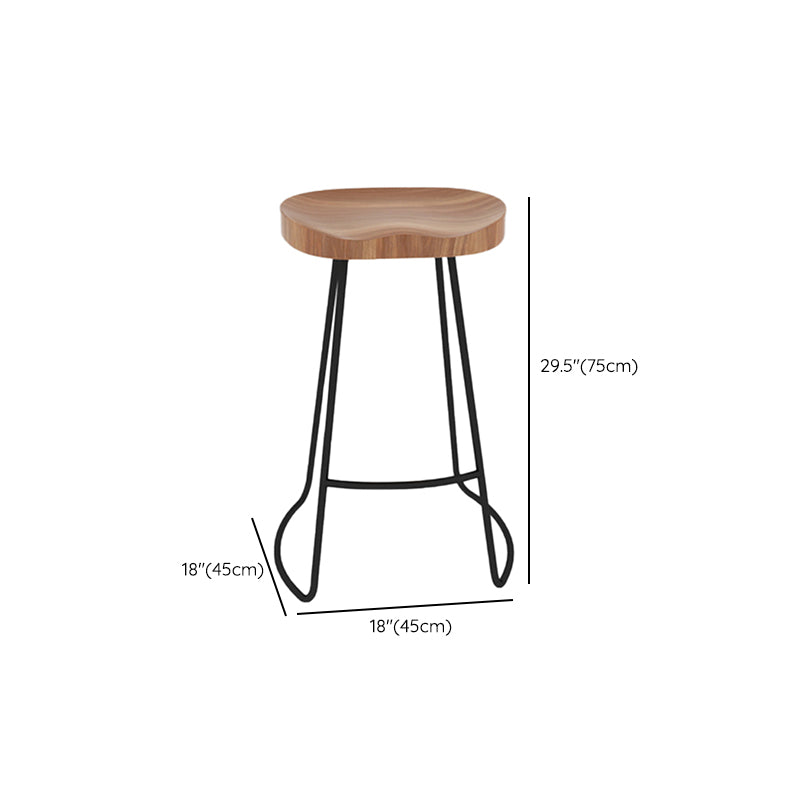 Solid Wood Counter Set Contemporary 1/3 Pieces Counter Height Set