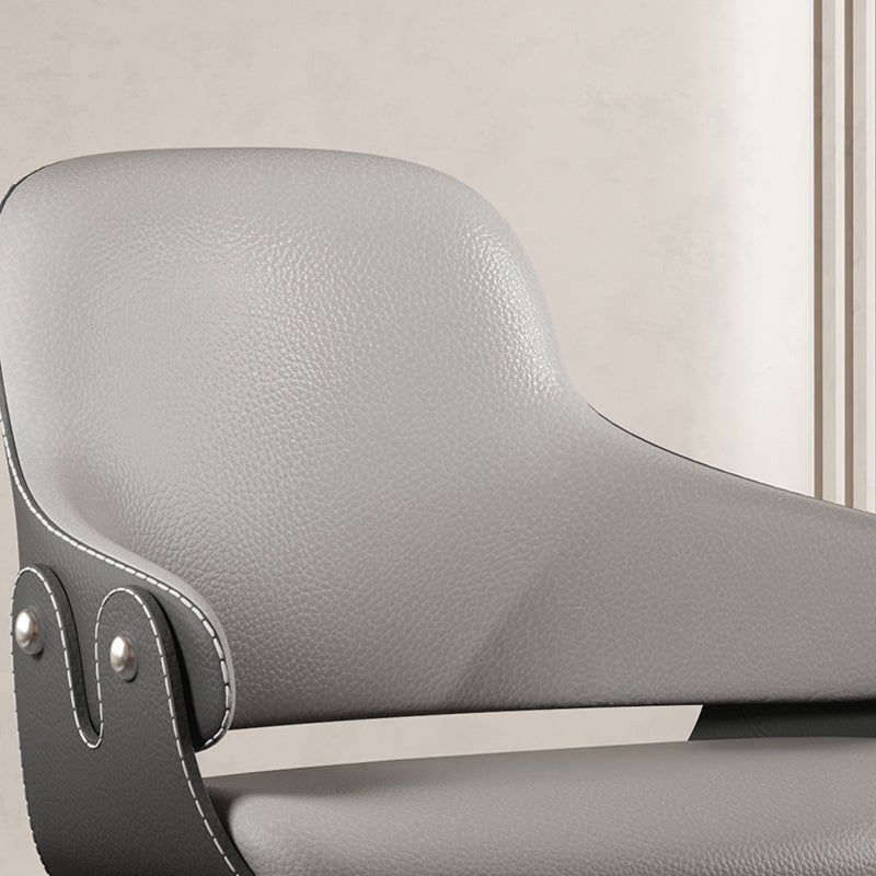 Home Faux Leather Dining Chairs Black Legs Dining Room Chair