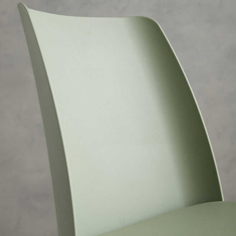 Contemporary Kitchen Dining Side Chair Home Metal Legs Chair