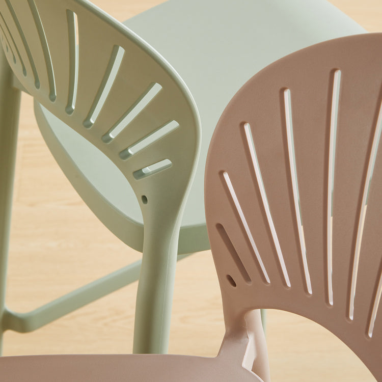 Low Back Plastic Dining Stools Armless Bar Stools with Footrest