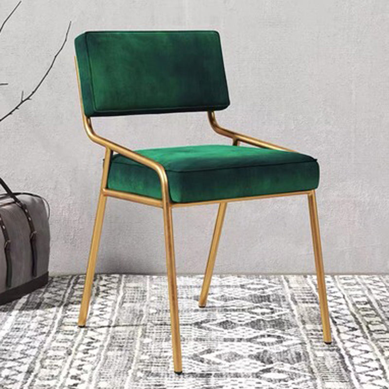 Glam Home Dining Room Chair Upholstered Armless Dining Chairs