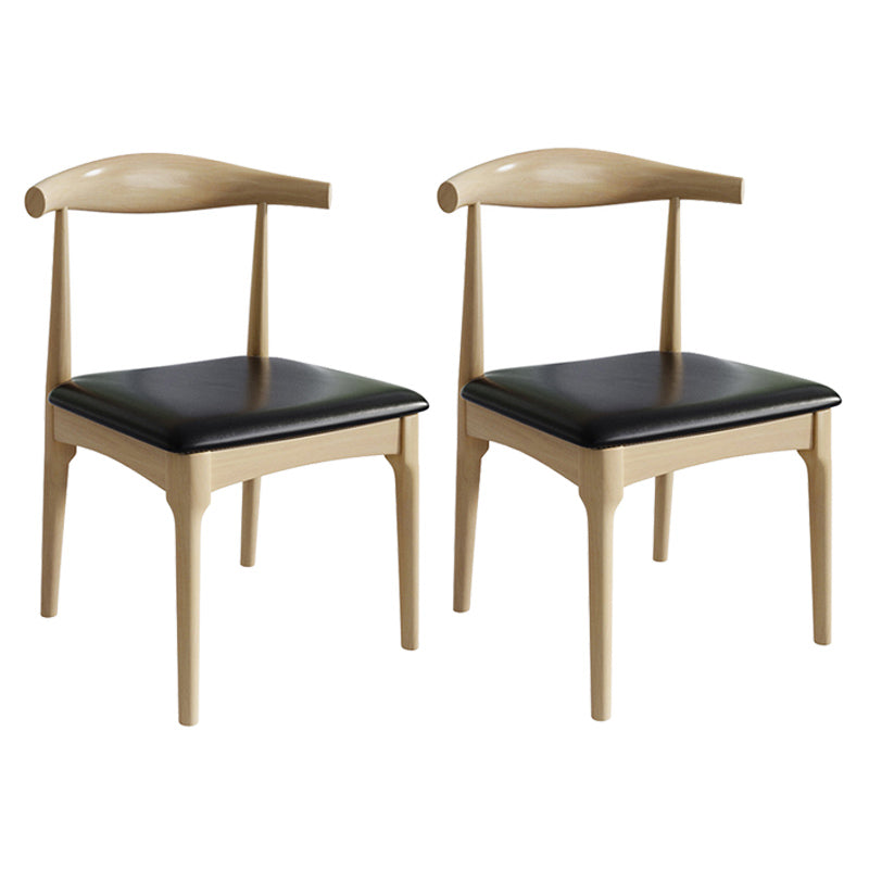 Modern 1/2/4/7 Pieces Dining Set Rectangle Pine Wood Dining Table for Dining Room