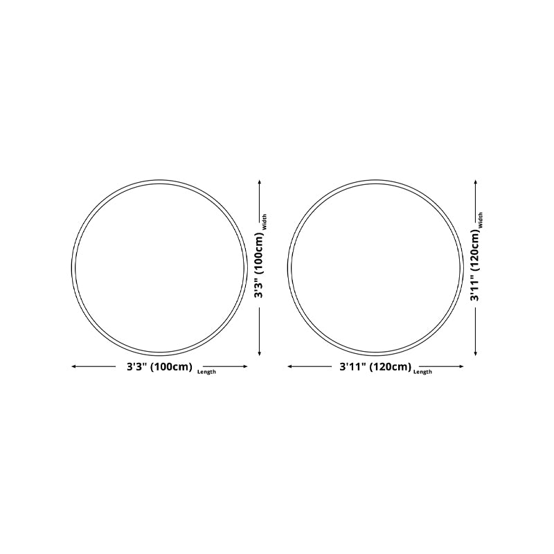 Yellow Nordic Rug Color Block Polyester Rug Stain Resistant Rug for Living Room