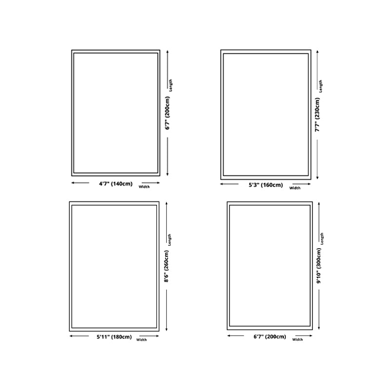 Brown Modern Rug Polyester Graphic Indoor Rug Tear Resistant Rug for Living Room