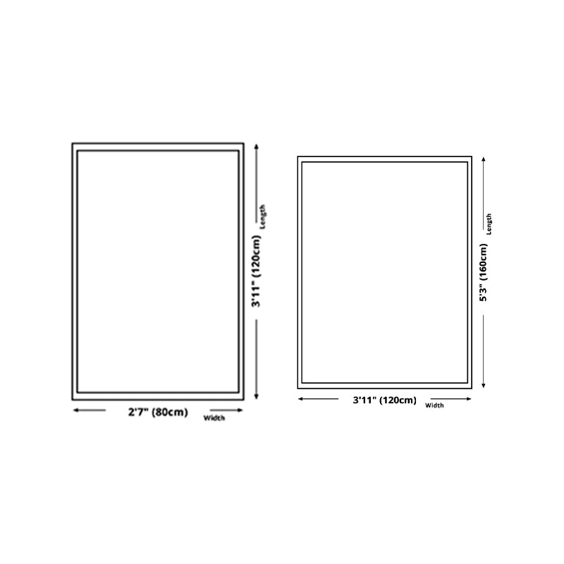 Brown Modern Rug Polyester Graphic Indoor Rug Tear Resistant Rug for Living Room