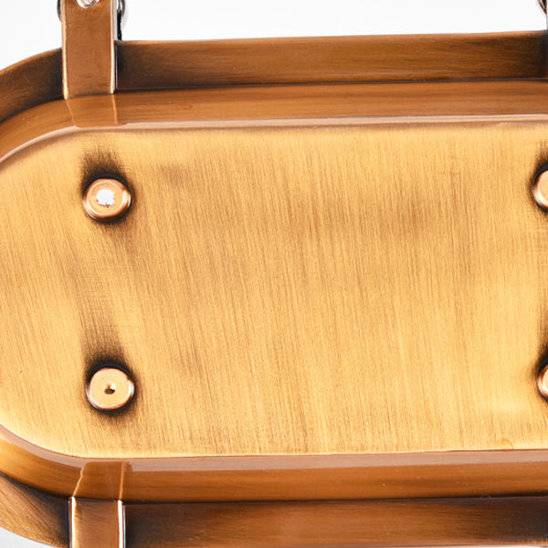 Industrial Style Vanity Light Aluminum Ellipse Shape Vanity Lamp for Shower Room