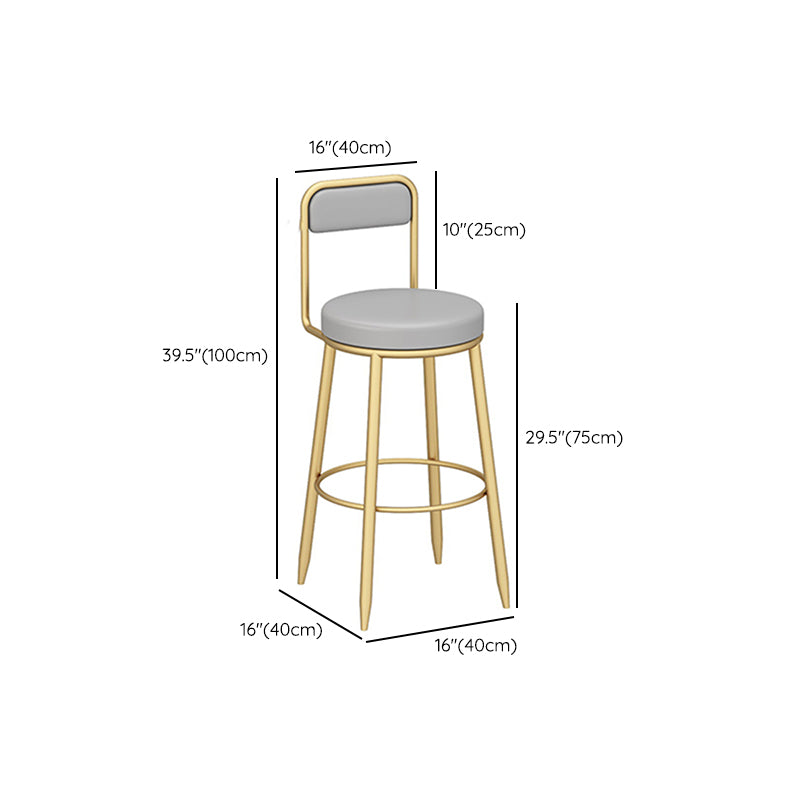Faux Marble Bar Stool and Table Set 1/4 Pieces Counter Height Set