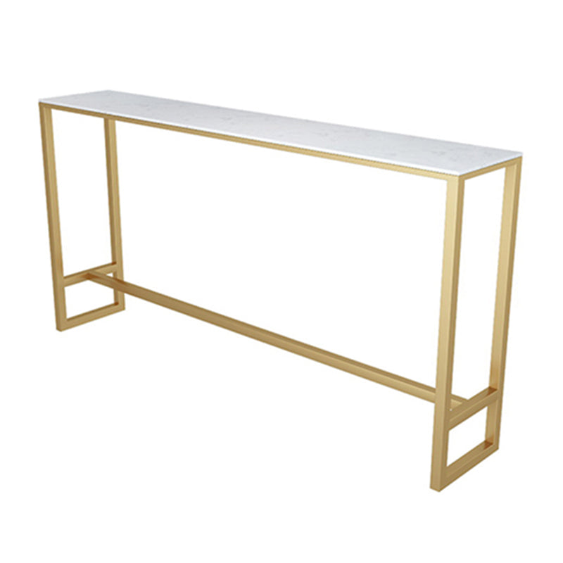 Faux Marble Pub Table Set Modern 1/7 Pieces Bar Stool and Table Set