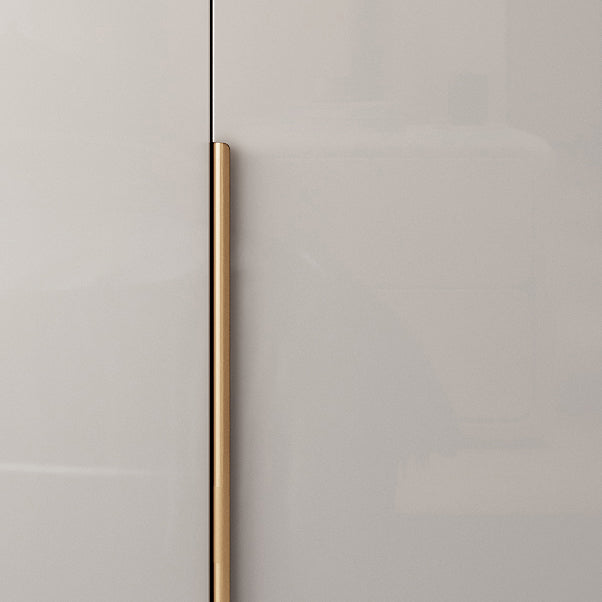 Engineered Wood Wardrobe Closet with Drawer Modern Wardrobe Cabinet