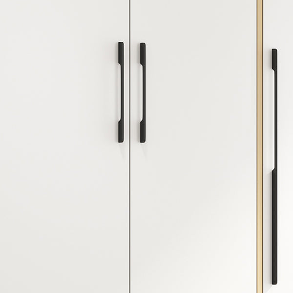 Hinged Engineered Wood Wardrobe Closet Modern Wardrobe Cabinet