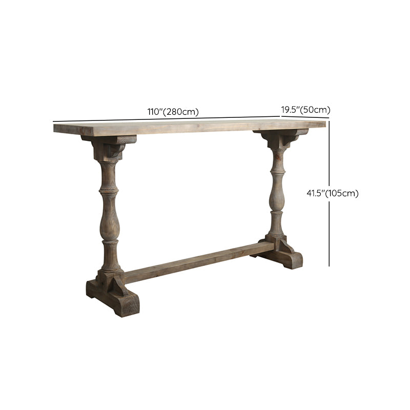 1/3/4 Pieces Bar Stool and Table Set Rectangular Pub Table Set for Home