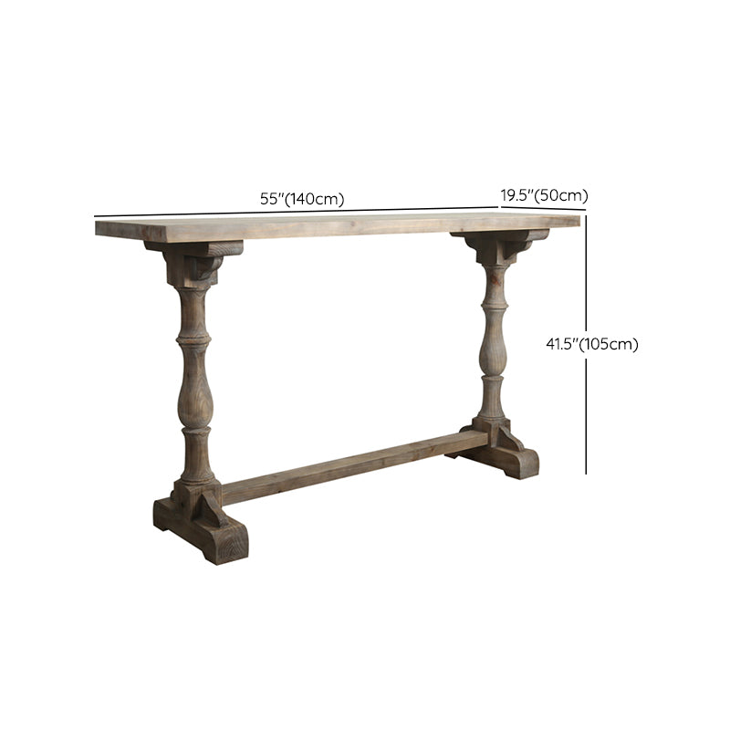 1/3/4 Pieces Bar Stool and Table Set Rectangular Pub Table Set for Home